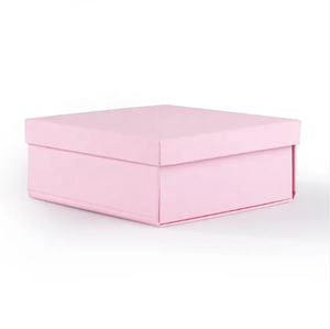 Caja de regalo de cartón plegable de lujo personalizada con revestimiento UV en relieve de laminación mate impreso para presentar regalos impresos personalizados - Product Image 2