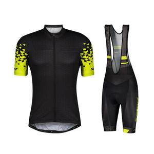 Traje de Ciclismo de LICRA/algodón de manga corta de secado rápido para hombre de verano, nueva moda, conjunto de Tops estampados de transferencia de calor cómodos para - Product Image 3