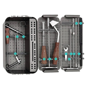 Juego de instrumentos ortopédicos con tornillo canulado de 6,5mm Diseño único en caja de aluminio Instrumentos de base quirúrgica - Product Image 3