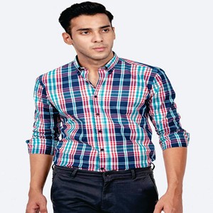 เสื้อเชิ้ตผ้าฝ้ายแขนยาวสำหรับผู้ชายเสื้อเชิ้ตลำลอง2023ออกแบบได้ตามต้องการ - Product Image 4