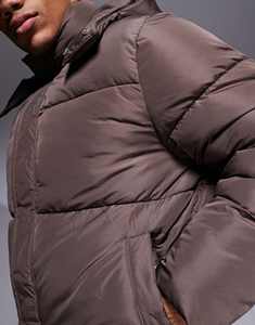 Chaqueta bomber de vuelo de nailon de Primavera de alta calidad al por mayor para hombre, chaqueta bomber acolchada de talla grande con logotipo personalizado para hombre, tela satinada - Product Image 6