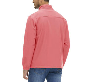 Chaqueta Softshell para Hombre, Nueva Colección 2024, Diseño Casual Sólido con Tela de Forro Polar Ligero OEM para Senderismo al Aire Libre - Product Image 5