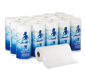 Toallas de Papel Perforadas de 3 Capas Sparkle GP PRO (Georgia-Pacific), Suaves, Desechables, Ecológicas, Blancas, 2717714, 85 Hojas por Rollo - Product Image 3