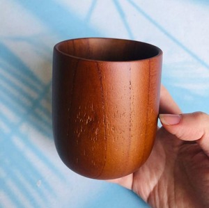 แก้วไวน์ไม้บริสุทธิ์สำหรับใส่เครื่องดื่มอเนกประสงค์สำหรับงานปาร์ตี้ชาไวน์ไอศกรีม - Product Image 2