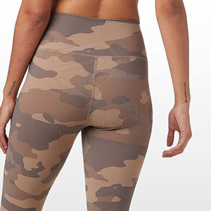 Nuevo estilo transpirable antibacteriano estirable Fitness Wear mujeres Leggings para gimnasio deporte correr Yoga cintura alta - Product Image 2