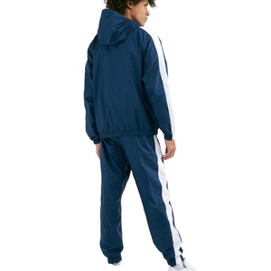 Ensemble court d'été pour hommes sur mesure coupe-vent en nylon et polyester avec fermeture éclair survêtement imprimé de grande taille survêtement pour hommes - Product Image 2