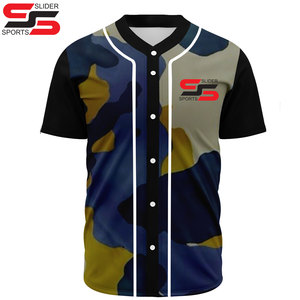 Uniformes de Béisbol Sublimados con Logotipo Personalizado de Alta Calidad 2025, Nuevo Diseño, Jersey Deportivo Transpirable de Secado Rápido - Product Image 5