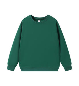 Wholesale 330GSM Heavyweight 100% Cotton Pullover Crewneck Sweatshirt Unisex Casual Oversized Streetwear for Men for Winter - Product Image 6