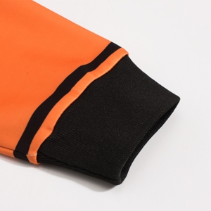 Ensemble de survêtement unisexe deux pièces à capuche imprimé pour l'hiver, style streetwear hip-hop décontracté, respirant, 100% coton, OEM ODM - Product Image 4