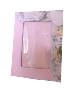 2025 nouveau Design moderne décor à la maison à la main recyclé coton papier mur plaine lavande couleur marbre impression cadre Photo - Product Image 1