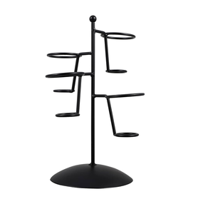 Support et support de crème glacée revêtue de noir en métal de la meilleure qualité support de cône de crème glacée au prix de gros - Product Image 3