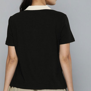 T-shirts décontractés pour femmes en gros 2025 – Hauts à manches courtes de qualité supérieure 100 % coton, couleurs et tailles personnalisables, toutes saisons - Product Image 5