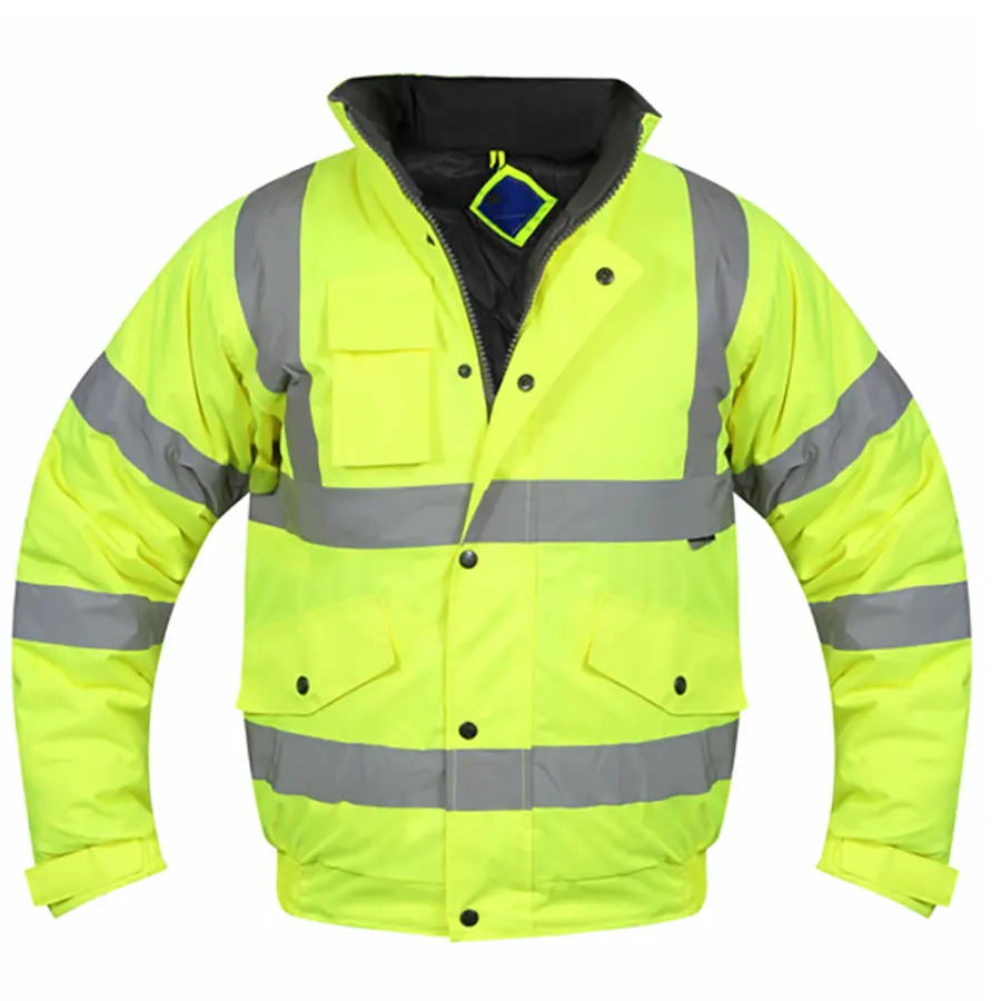 Özel tasarım tuval ceket kış dolgu ceket iş giysisi açık iş ceket