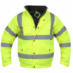 מותאם אישית עיצוב בד מעיל חורף ריפוד מעיל Workwear חיצוני עבודה מעילים