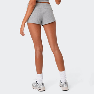 Women's High Waist Stretch Hot Shorts Custom Quick Dry Breathable <b>Tight</b> Sports Yoga Pants with Push-up Effect Hip Hop Style - Product Image 3