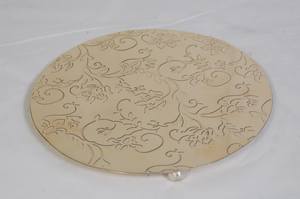 Latest Design <b>Metal</b> Round <b>Trivet</b> Coaster With Brass Gold Color American Style Coaster For Table Decoration in Wholesale - Product Image 4