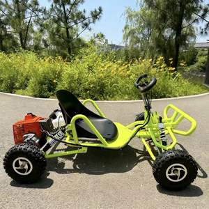 HL-GGK-01 Nouveau kart à pédales à essence 49CC tout-terrain UTV, <span class=keywords><strong>vélo</strong></span> de plage à <span class=keywords><strong>dérive</strong></span> avec une vitesse de 35 km/h pour l'extérieur - Product Image 2