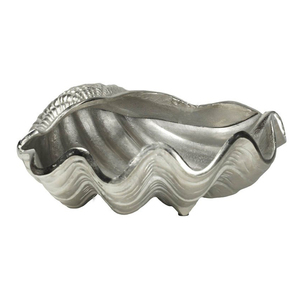 Centro de mesa personalizado para fiestas de boda, metal fundido de aluminio, duradero, ecológico, forma ovalada, estilo moderno, para servir ensaladas y aperitivos - Product Image 5