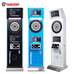 Máquina de Dardos Electrónica Comercial Rosa Personalizable de Metal que Funciona con Monedas, en Inglés, para Uso en Interiores, Modelo Phoenix, en Venta - Product Image 1