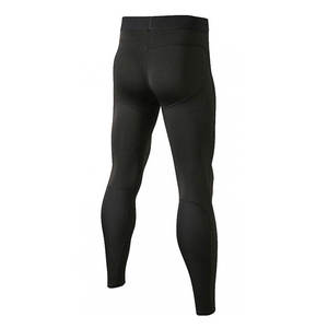 Best Quality Latest Design Custom Compression Tights Elastic Waist Breathable Spandex/Nylon Yoga <b>Leggings</b> Men's All Season 280g - Product Image 6