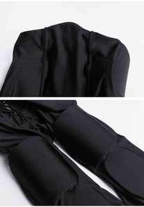 Uniformes de football américain sublimés en twill, maillot de qualité supérieure, couleur unie, respirant, pour professionnels. - Product Image 3