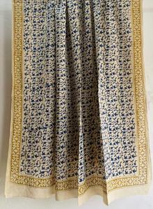 Respirant fabriqué à la main 100% coton écharpe Jaipur traditionnel main bloc imprimé écharpe légère à la main doux coton écharpe - Product Image 4