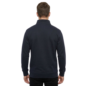 Mens Quarter Zip Sweatshirt <b>Mock</b> <b>Neck</b> Pullover Long Sleeve Fleece Sweatshirt Casual Winter Warm Regular Fit Half Zip <b>Top</b> - Product Image 2