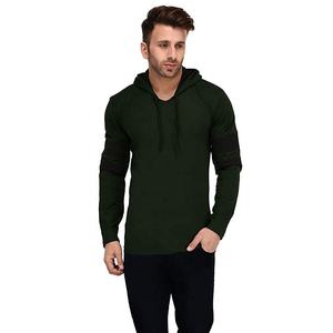 Sweat à capuche en coton mélangé de haute qualité pour hommes, modèles d'hiver et d'extérieur avec logo personnalisé, options multicolores, prix réduit, tailles personnalisées - Product Image 6