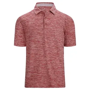 plain colors polyester cotton summer breathable quick dry Short Sleeve custom OEM logo Golf printing men polo t shirt Popular