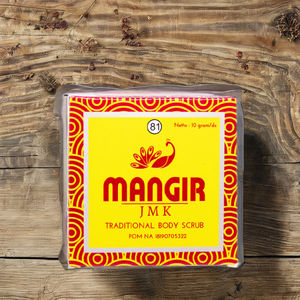 Exfoliante Corporal Herbal Tradicional Mangir con Cúrcuma, Vetiver y Flores Secas para el Cuidado Personal en el Mercado Global, Bienestar - Product Image 2