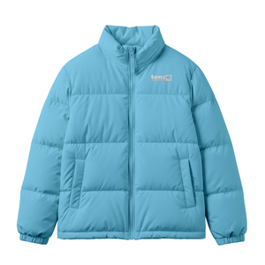 Chaqueta Acolchada Premium Unisex de Invierno, Ecológica, Mezcla de Algodón, Diseño Acolchado de Poliéster, Cuello Alto, Marca Privada - Product Image 1