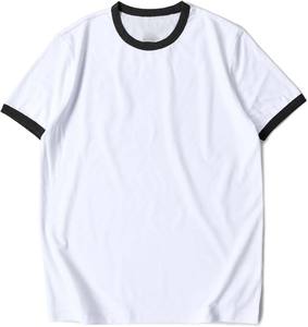 Camiseta lisa y barata para hombre, camiseta de manga corta con diseño personalizado y cuello redondo, ropa informal, camiseta para hombre - Product Image 5