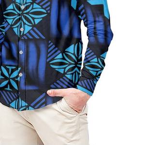 Camisa de sublimación de estilo lujoso, antiarrugas, de alta calidad, de talla grande, para hombre, 100% algodón, tarifa barata, camisa de sublimación para hombre - Product Image 5