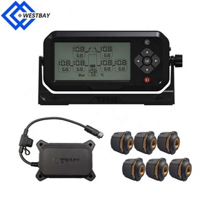 Westbay 6-28 ruedas <span class=keywords><strong>Universal</strong></span> inalámbrico Android sensores de neumáticos válvula <span class=keywords><strong>TPMS</strong></span> camión Monitor de presión de neumáticos sistema camión <span class=keywords><strong>TPMS</strong></span> - Product Image 3