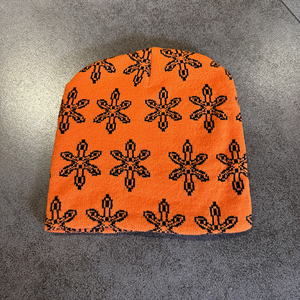 หมวกบีนนี่พิมพ์ลายดีไซน์ไม่ซ้ำใครหมวกบีนนี่ผ้าอะคริลิคขนสัตว์100% ขายออนไลน์ - Product Image 5