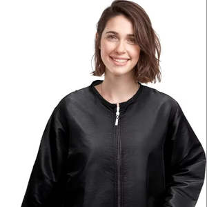 Uniformes de cosmétologue Chien Toilettage Smock Hiver Polyester/Coton Brodé Pull À Capuche Barber Workwear - Product Image 6