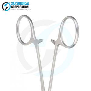 Fórceps curvos compactos para mosquitos Halsted, tamaño de 35 pulgadas para microcirugía y procedimientos complejos en espacios confinados - Product Image 5