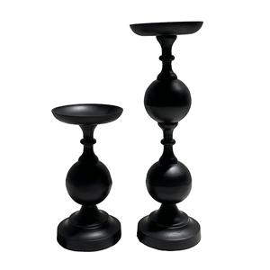 Metal Cylinder Candleholder Set of 3 Christmas Lighting Decoration Handmade <b>Candle</b> Pillar Holder Handmade Iron T Light Stands - Product Image 4