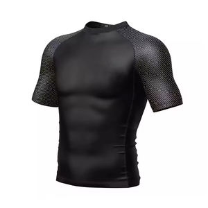 Rashguard MMA pour homme, respirant, écologique, séchage rapide, compression, manches longues, pour surf, bateau, BJJ, sports athlétiques - Product Image 4