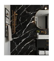 Carreaux de porcelaine européens 12 mm, surface marbre poli, ACCENTS 1600x3200 mm, pour salle de bain, couloir, école, salle à manger