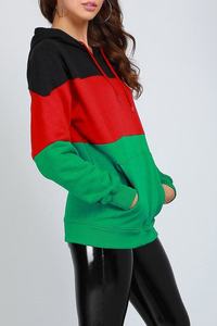 Fabricants de vêtements, sweat-shirt pour femme en molleton brossé imprimé sur mesure, 520 g/m², surdimensionné, 100 % coton, uni, lourd, avec impression en relief - Product Image 4