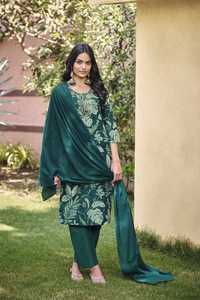 Costume décontracté en coton de qualité en gros avec Dupatta, excellent pour le bureau ou la fête au collège - Product Image 2