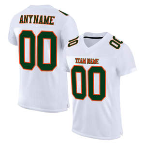 Camiseta de fútbol deportiva de primera calidad de manga corta de secado rápido transpirable cómoda camiseta de fútbol personalizada - Product Image 1