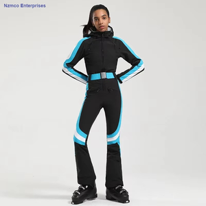 Ensemble de vêtements de ski imperméables personnalisés pour femmes, pantalon et veste de neige, coupe-vent, ensemble de combinaisons de neige imperméables - Product Image 3