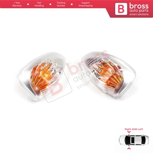 Rétroviseur latéral BSP625 avec clignotant, lentille orange, droit/gauche, pour Master MK3 Movano B NV400 7485120621 7485120620 - Product Image 5