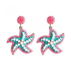 Pendiente BOHO de diseño de estrella con bordado de cuentas hecho a mano de primera calidad con estilo de alta calidad para chicas hermosas de Hiba Enterprises - Product Image 5