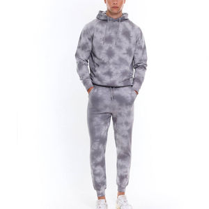 Vente chaude Hommes Tie-Dyed Survêtement Respirant Confortable Meilleure Fabrication À Capuche Tendance Active Wear Plus Options De Taille - Product Image 1