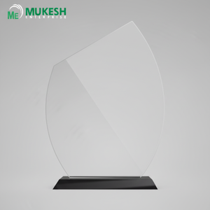 Trofeo de Acrílico Duradero con Curva Prismática, Grabado, Acabado Cristalino Moderno, para Reconocimiento Corporativo, Deportivo y Académico, Venta al Por Mayor - Product Image 2