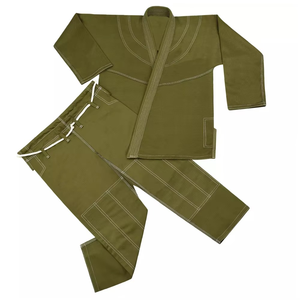 Kimono de judo professionnel personnalisé, uniforme d'entraînement, vente en gros, polyester/coton, durable, séchage rapide, respirant - Product Image 1