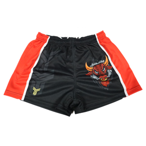 กางเกงขาสั้นกีฬาแบบตาข่ายระบายอากาศ แห้งเร็ว ออกแบบเองได้ สำหรับทุกเพศ พิมพ์ลายแบบซับลิเมชั่น พร้อมกระเป๋าซิป - Product Image 5